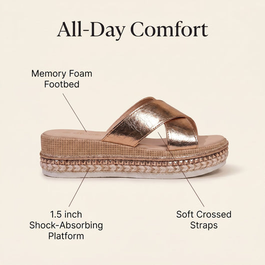 Majorque Comfort Platform Sandal