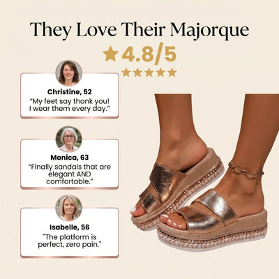 Majorque Comfort Platform Sandal