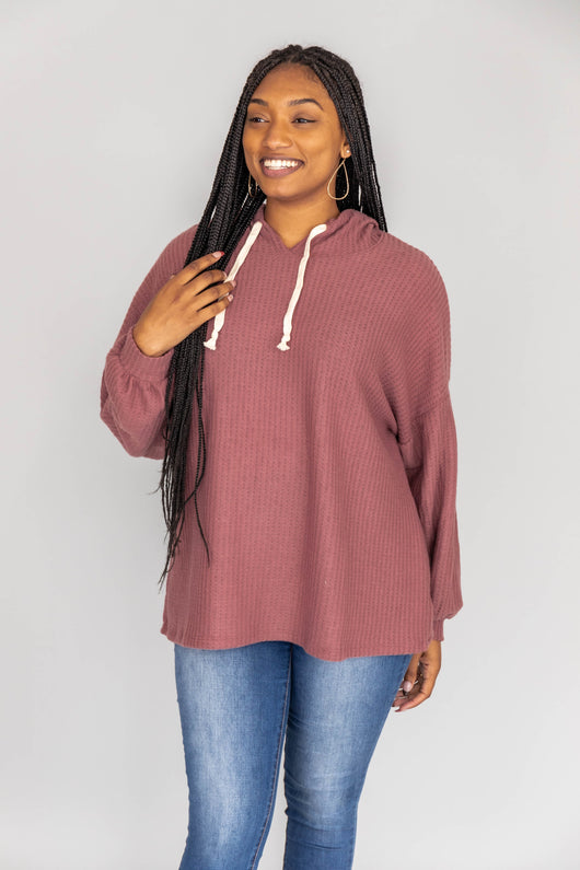 Look For Inspiration Mauve Pullover