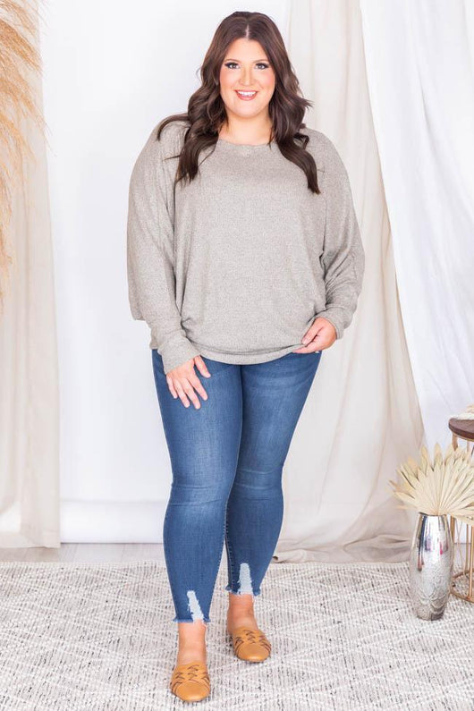 Back To Those Days Oatmeal Pullover