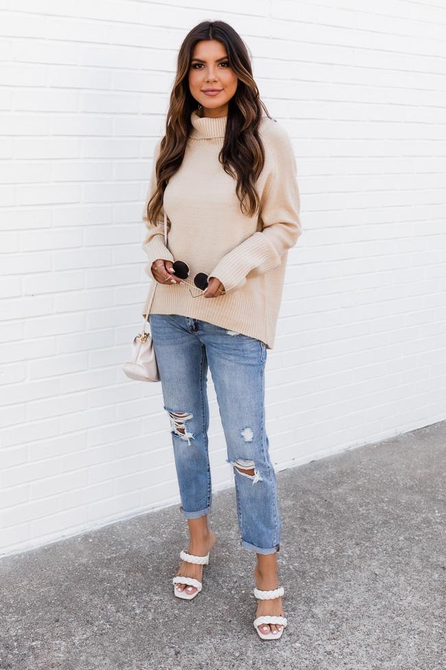 If You'll Love Me Taupe Sweater