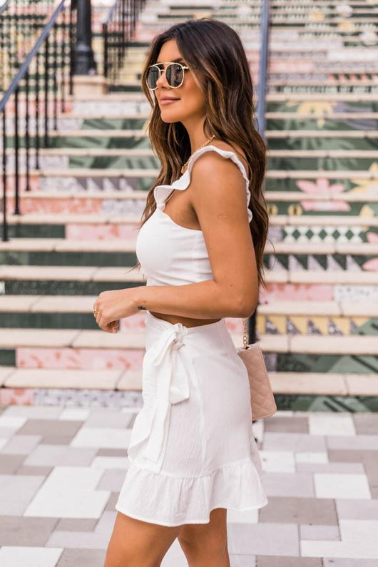 Meant To Be Two Piece Set White