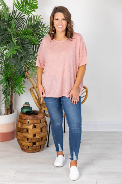 The Best Surprise Tee Mauve