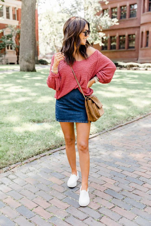 LIVING MY BEST STYLE X PINK LILY Park Street Popcorn Pullover
