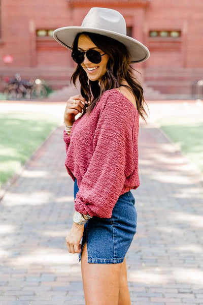 LIVING MY BEST STYLE X PINK LILY Park Street Popcorn Pullover