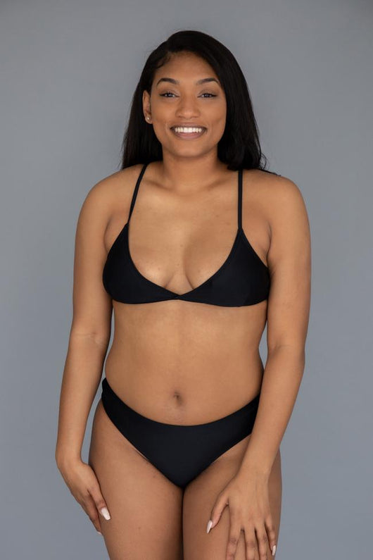 Midnight Swim Black Bikini Top FINAL SALE