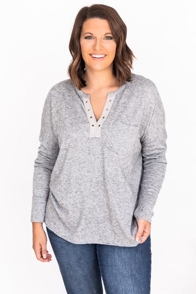 Recognize Your Potential Grey Sweater