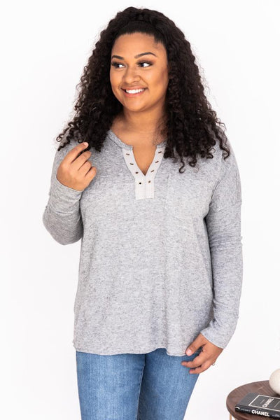 Recognize Your Potential Grey Sweater