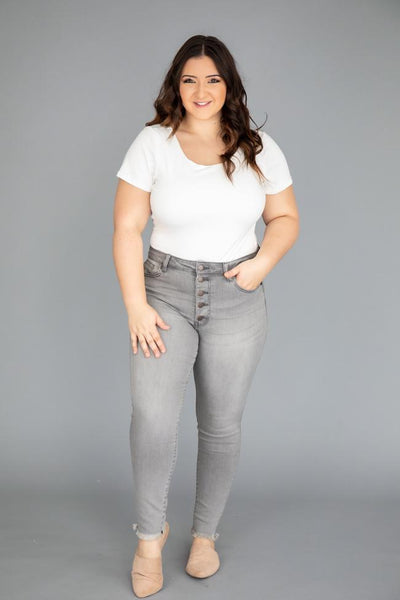 The Chelsie Grey Jeans