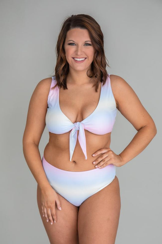 Create Your Own Sunshine Blue Ombre Bikini Bottom