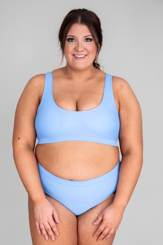 Brightest Days Blue Bikini Bottoms