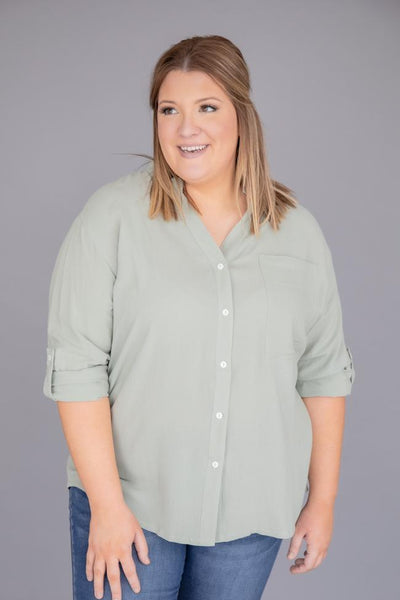 Lifetime Of Style Sage Blouse