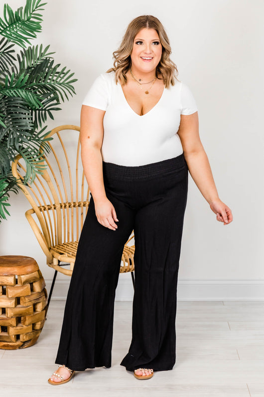 Stolen Kiss Black Beach Pants