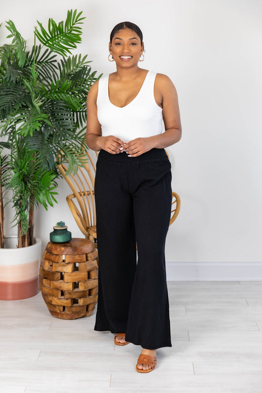 Stolen Kiss Black Beach Pants
