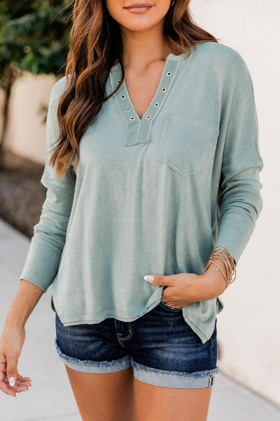 Recognize Your Potential Sage Sweater