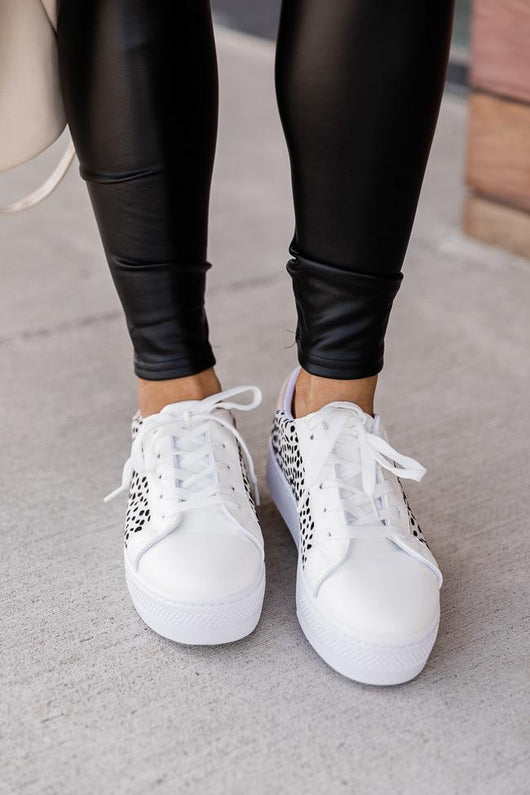 Marisa Leopard Print Sneakers
