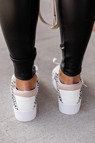 Marisa Leopard Print Sneakers