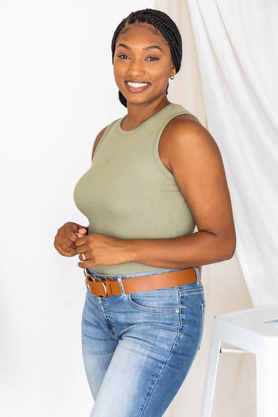 Pure Memory Olive Bodysuit