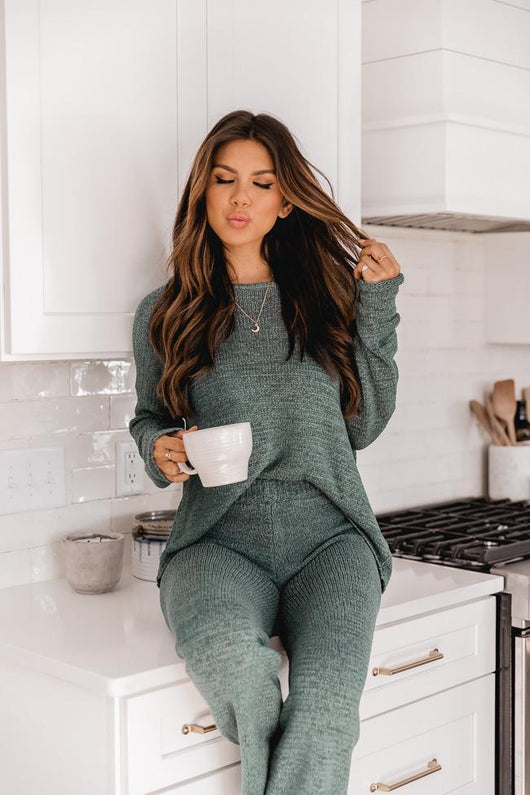 Wonder Often Green Sweater