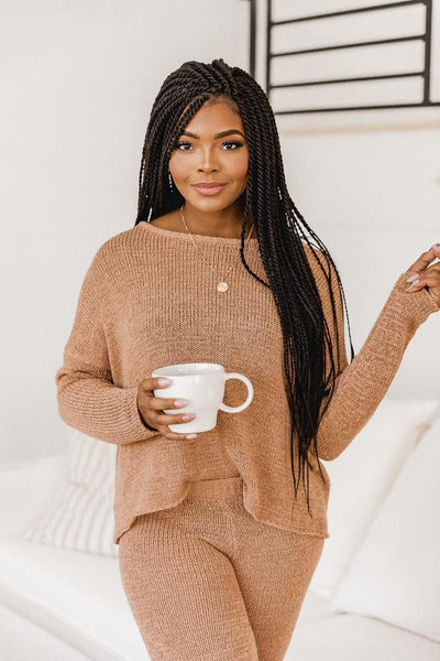 Wonder Often Tan Sweater