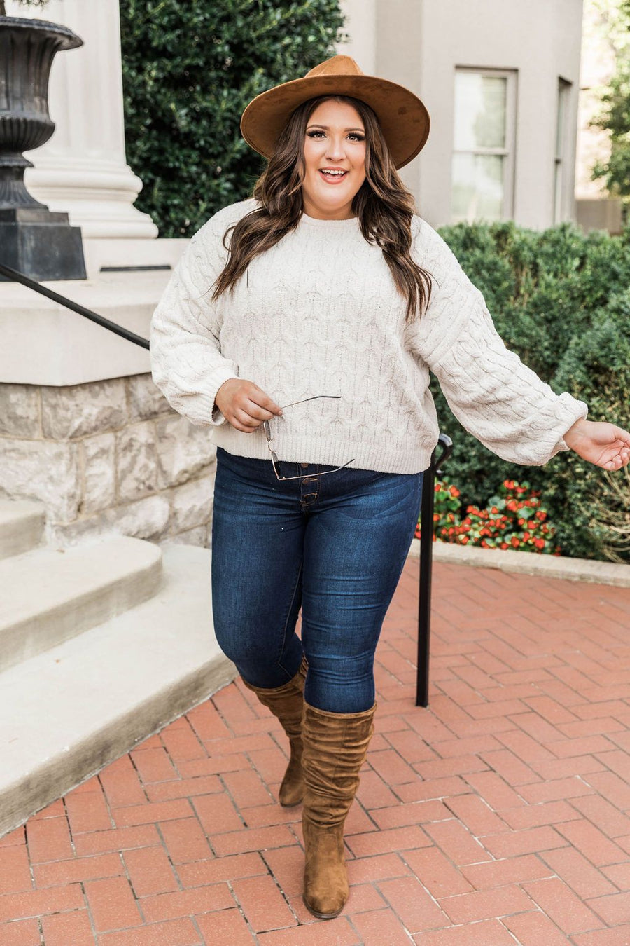 Special Reminder Cream Chenille Sweater