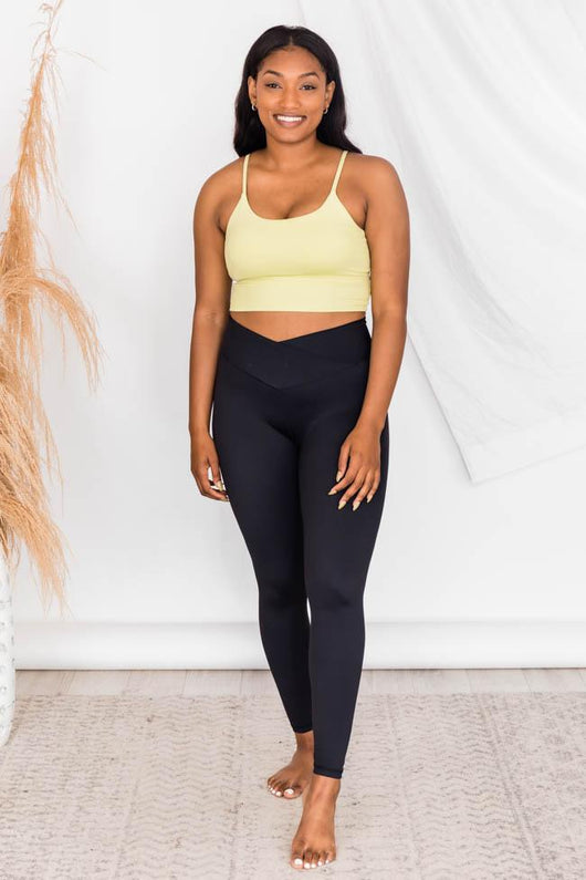 Let's Seize The Day Yellow Bra Top