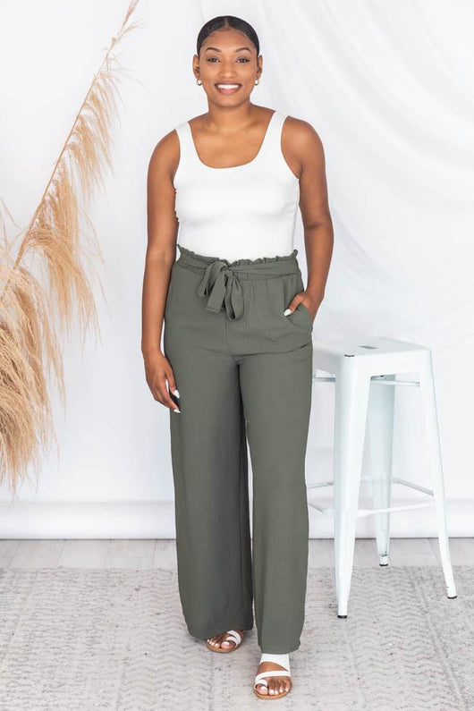 Epiphany Moment Olive Pants