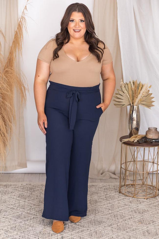 Epiphany Moment Navy Pants