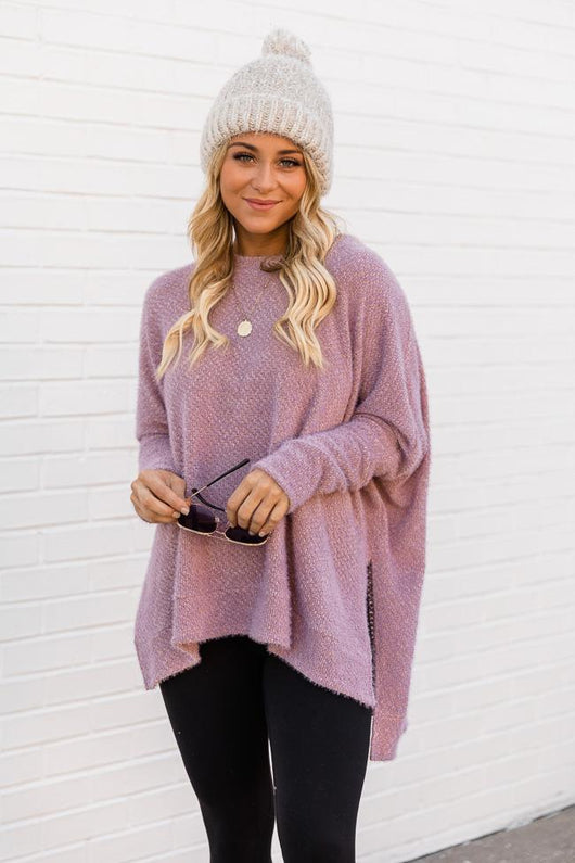 Uncomplicate My Life Lilac Pullover
