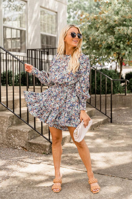 Authentic Style Green Floral Romper