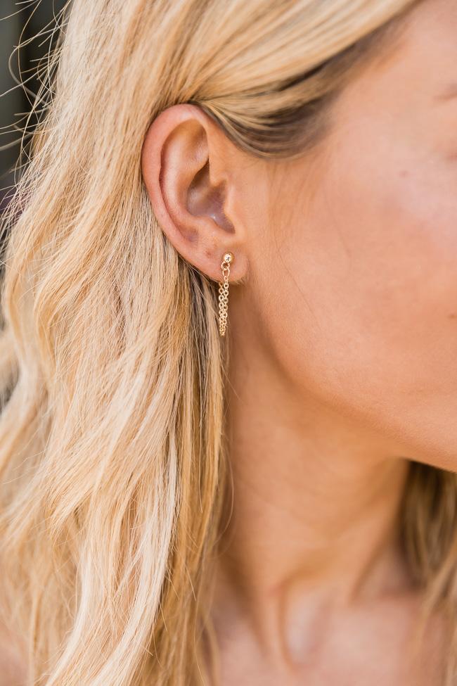 Inner Glow Gold Earrings