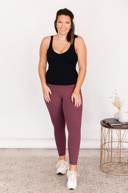 Miles Ahead Black V-Neck Tank Bra Top