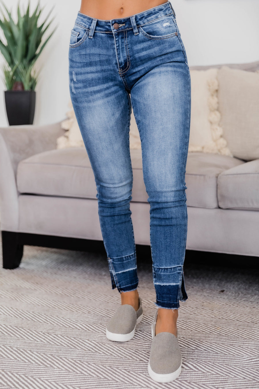 Presley High Rise Jeans Medium Wash