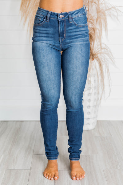 Willa Medium Wash Skinny Jeans