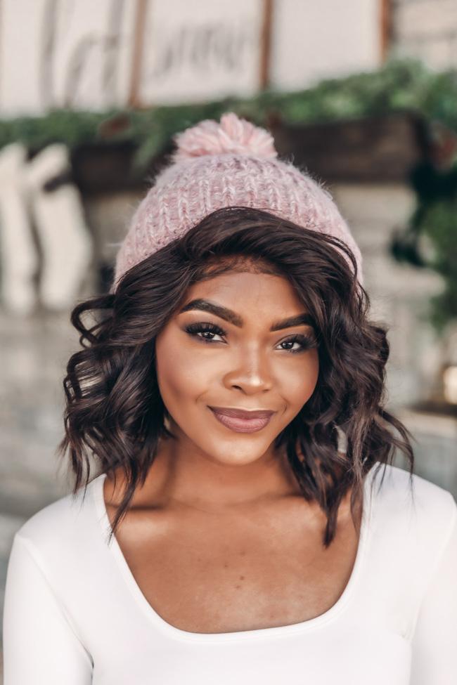 Forever Mine Pink Beanie