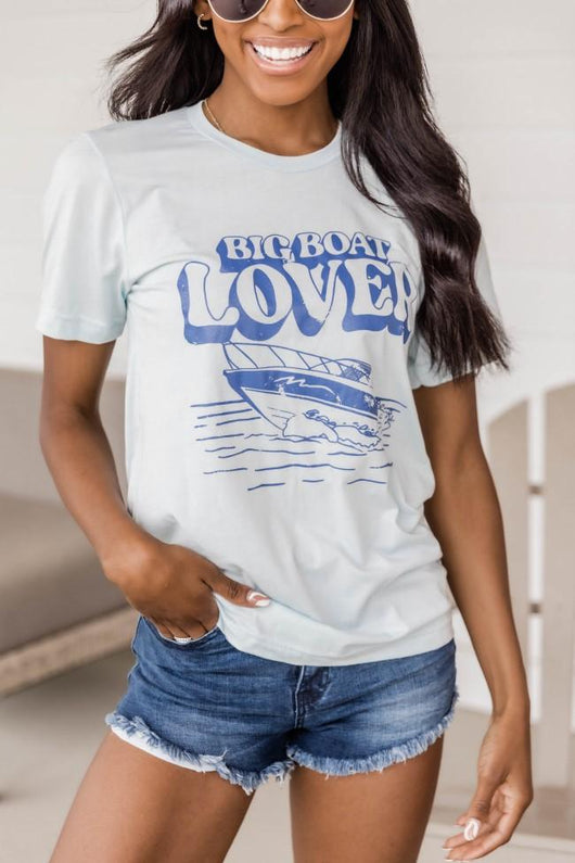 Big Boat Lover Graphic Tee