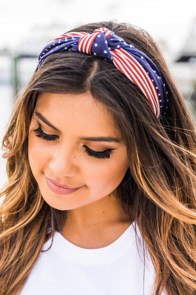 Great Pride Flag Knotted Headband