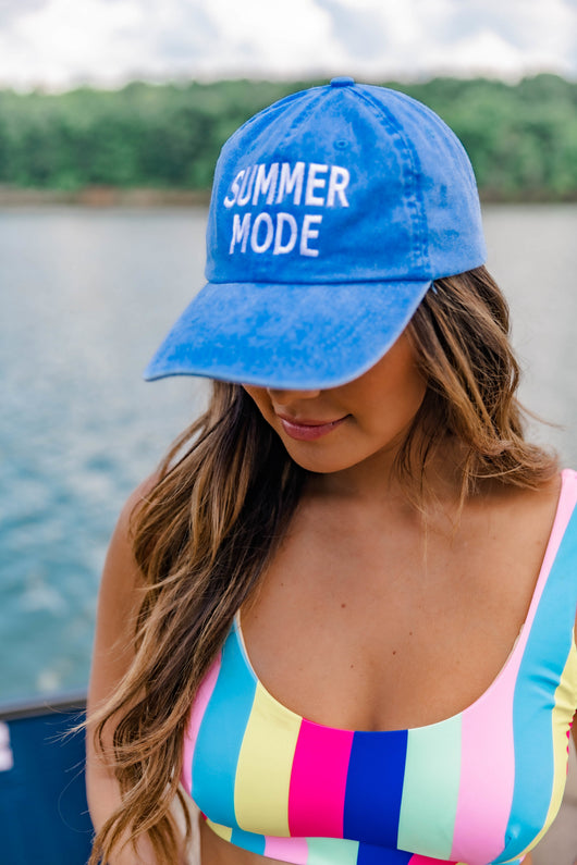 Summer Mode Embroidered Baseball Cap