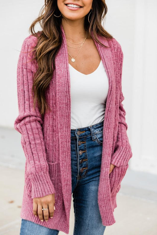 Written In A Song Pink Cardigan