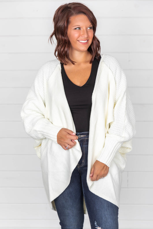 Make It Up Cardigan Cream