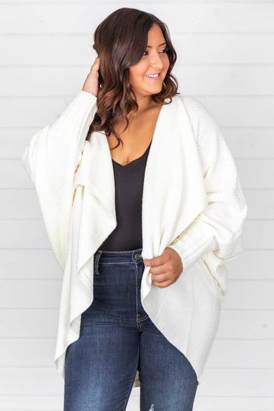 Make It Up Cardigan Cream