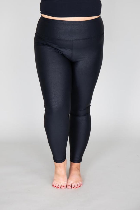 Just The Beginning Black Leggings