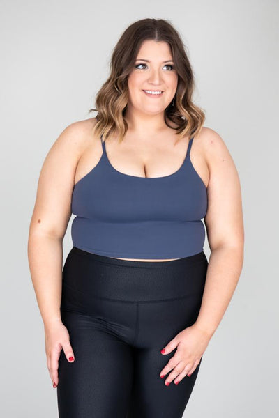 Let's Seize The Day Navy Bra Top
