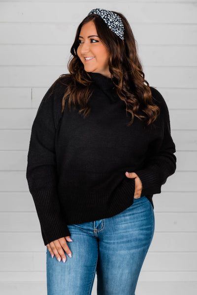 If You'll Love Me Black Sweater