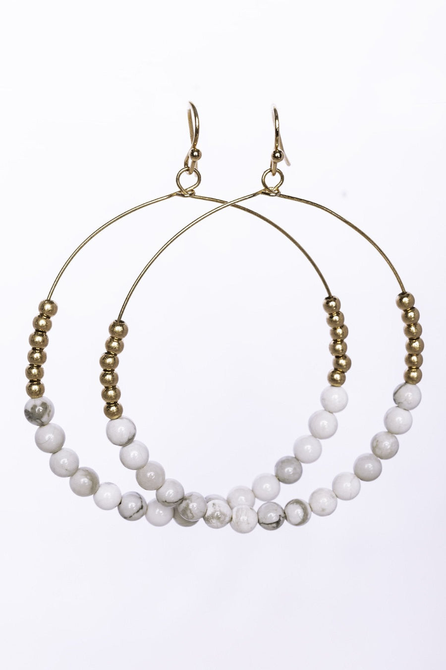 In The Reflection Beaded Earrings