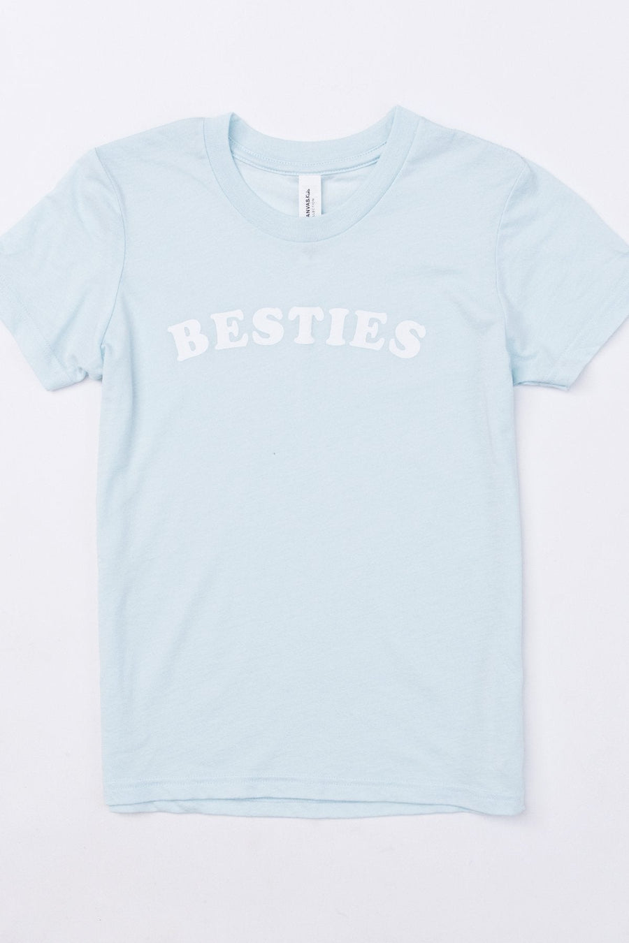 Besties Graphic Baby Light Blue Tee