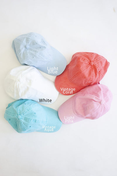 Boat Hair Don't Care Embroidered Baseball Cap