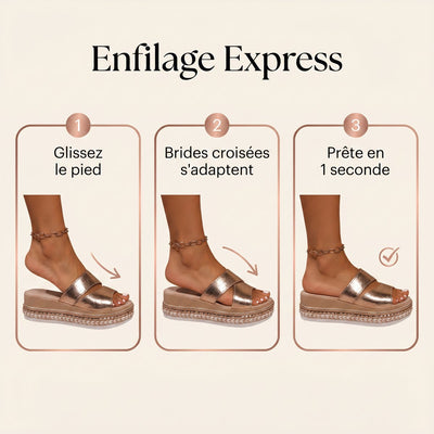 Majorque Comfort Platform Sandal