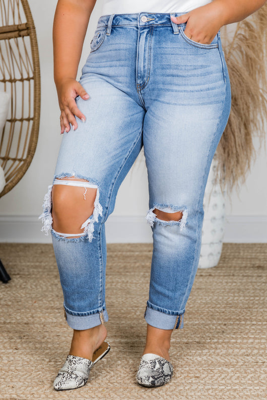 Lesley High Waisted Mom Jeans