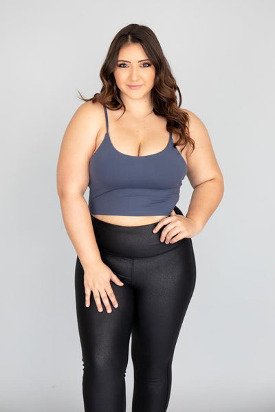Let's Seize The Day Navy Bra Top